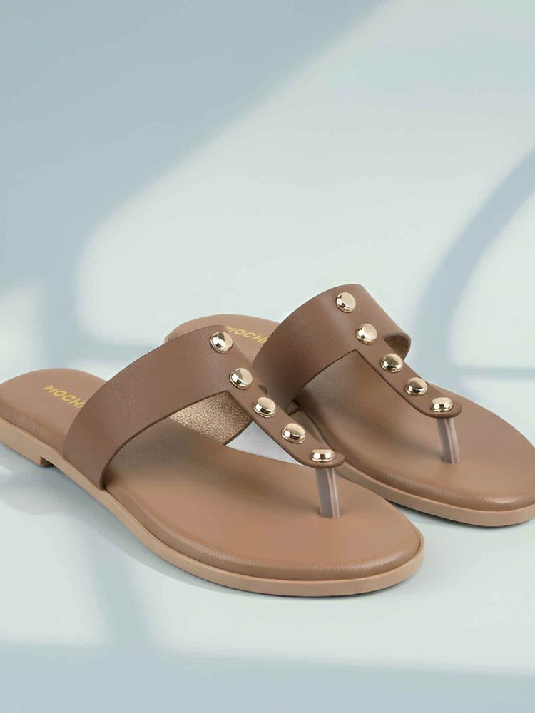 Mochi Women Brown Casual Flats-image-46