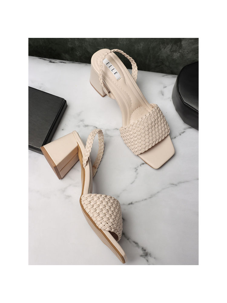 ELLE Cream Women Slip On Sandals-picture-15
