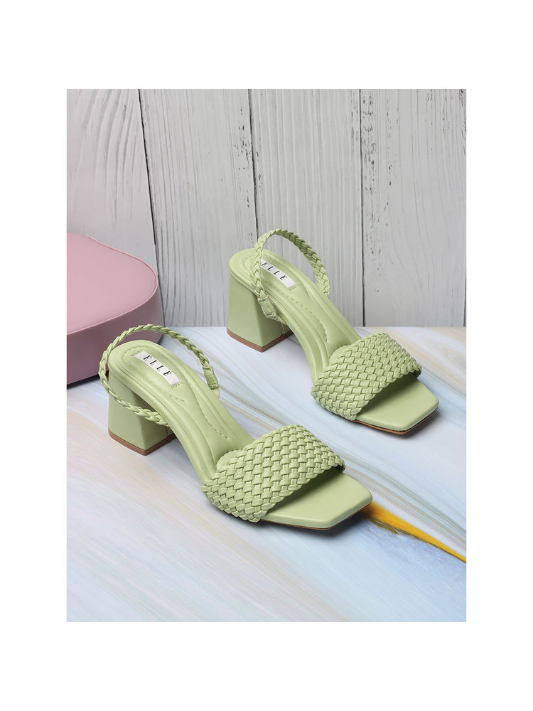 ELLE Green Women Slip On Sandals-picture-14