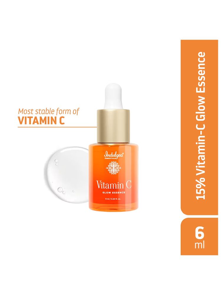 Indulgeo Essentials Vitamin C Glow Essence, Antioxidant - Rich Skin Brightening Face Serum-image-13