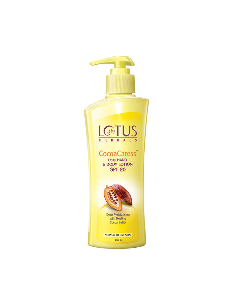 Lotus Herbals Cocoa Caress Daily Hand & Body Lotion SPF 20-picture-18