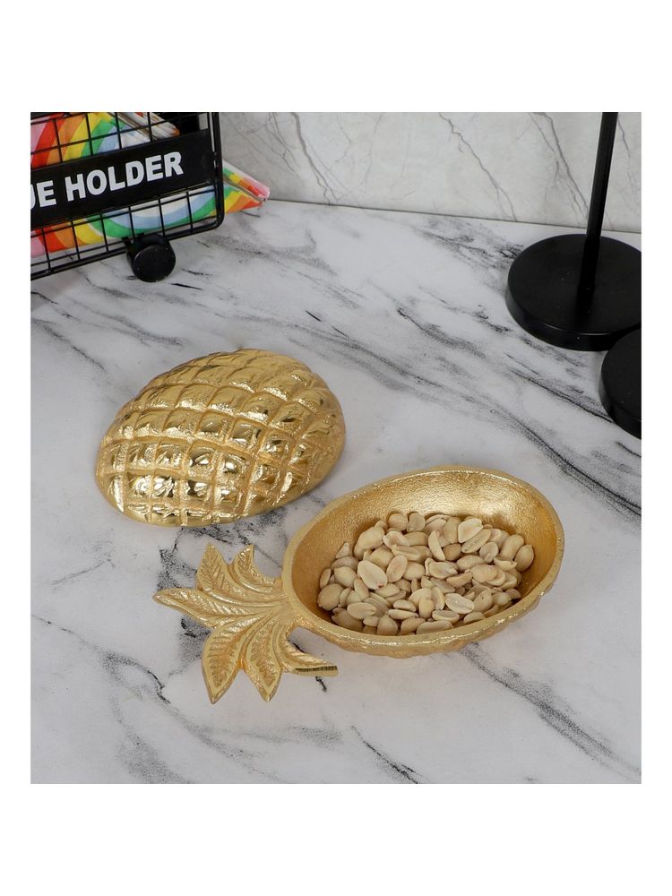 Amaya Decors Small Pineapple Shape Platter-image-35