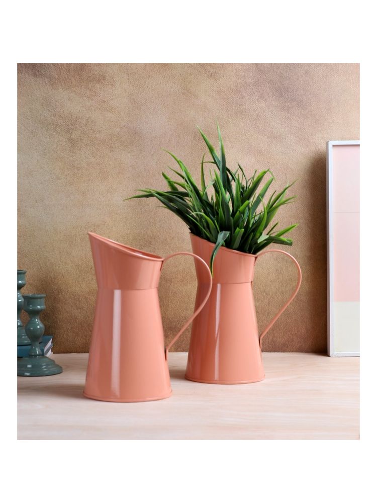 Amaya Decors Pink Jug Pot Planter (Pack of 2)-image-3