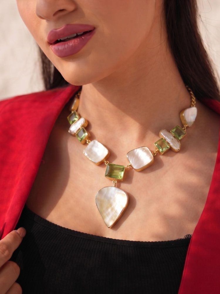 BINNI Lumora Pearl-Glass Necklace-image-17