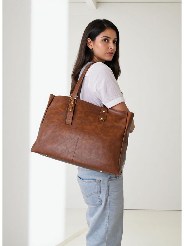 toteteca laptop shoulder bag