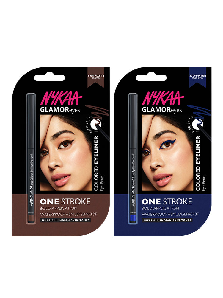 Nykaa Cosmetics Coloured Eyeliner Combo-image-44