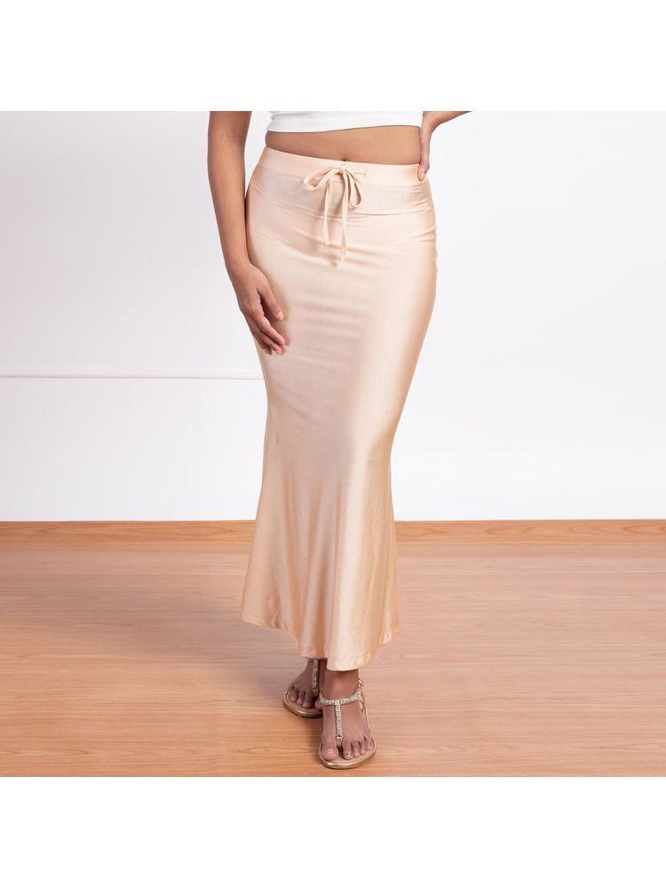 Nykd By Nykaa NYOE01-Mermaid Saree Petticoat-Gold