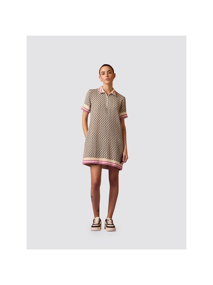 Muvazo Pixel-Pop Checkered Dress-picture-18