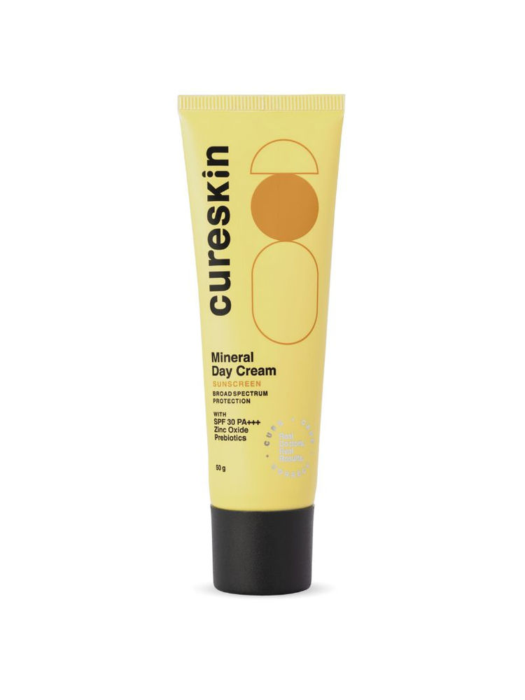 Cureskin Mineral Sunscreen Day Cream Matte Finish SPF 30 PA+++ Broad Spectrum UVA, UVB & IR-image-13