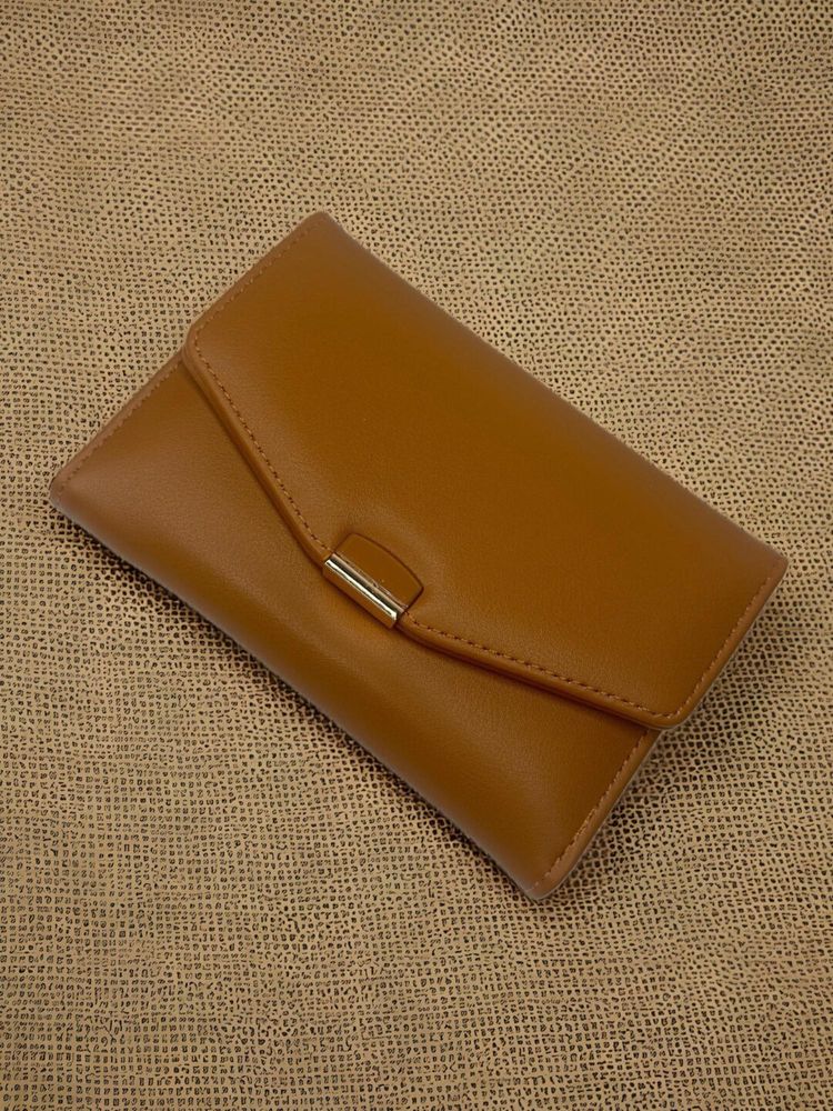CrossKulture Women Compact Multiple Card Slots Wallet Tan Wallet-picture-28