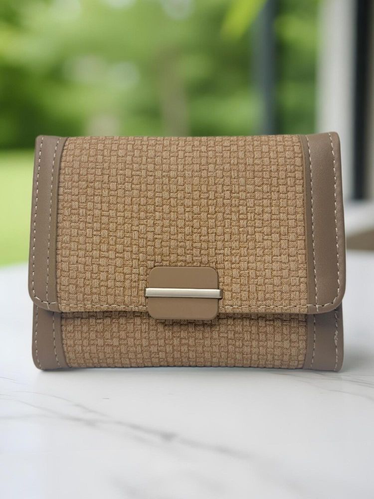 CrossKulture Women Compact Multiple Card Slots Wallet Brown Wallet-picture-41