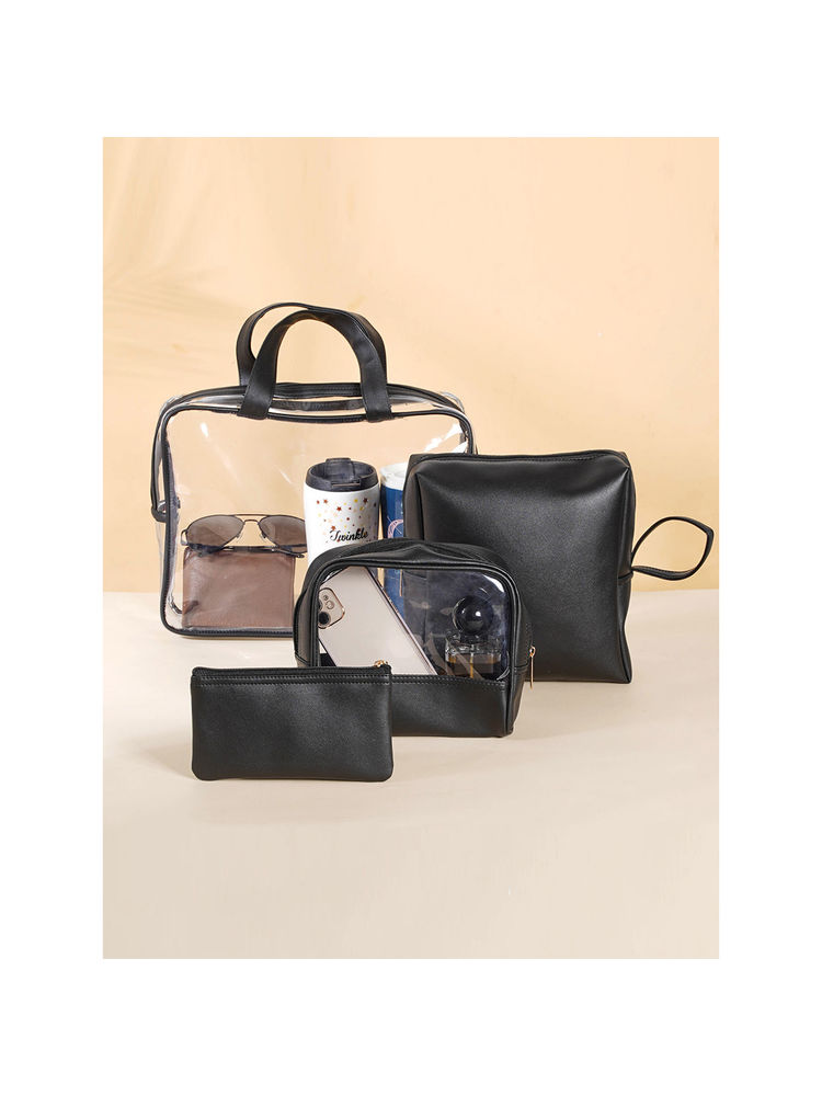 Nestasia Black Travel Kit (Set of 4)-picture-3