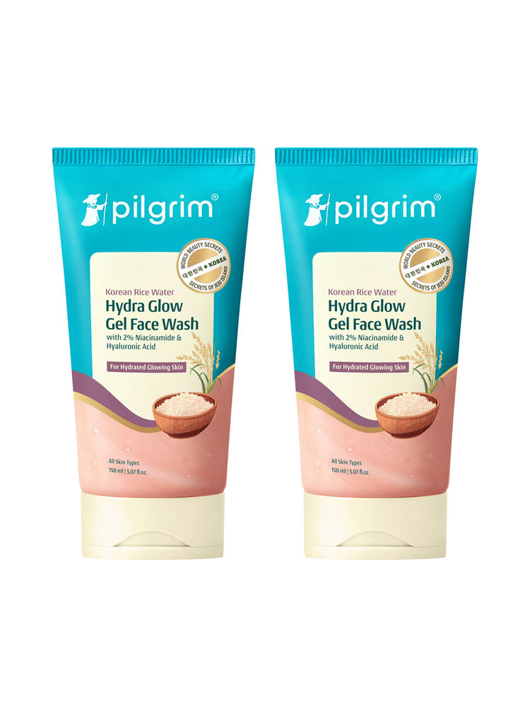 Pilgrim Korean Rice Water Hydra Glow Gel Face Wash - Pack of 2-picture-11