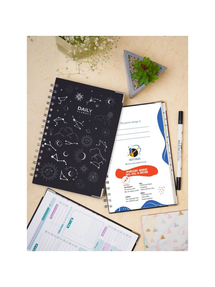 Doodle Collection Doodle Zodiac Sagittarius A5 Daily Planner-picture-16