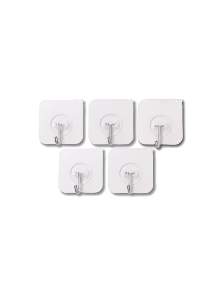 Kuber Industries Hooks For Wall Abs Durable & Rust-Proof (Pack of 5)-image-38