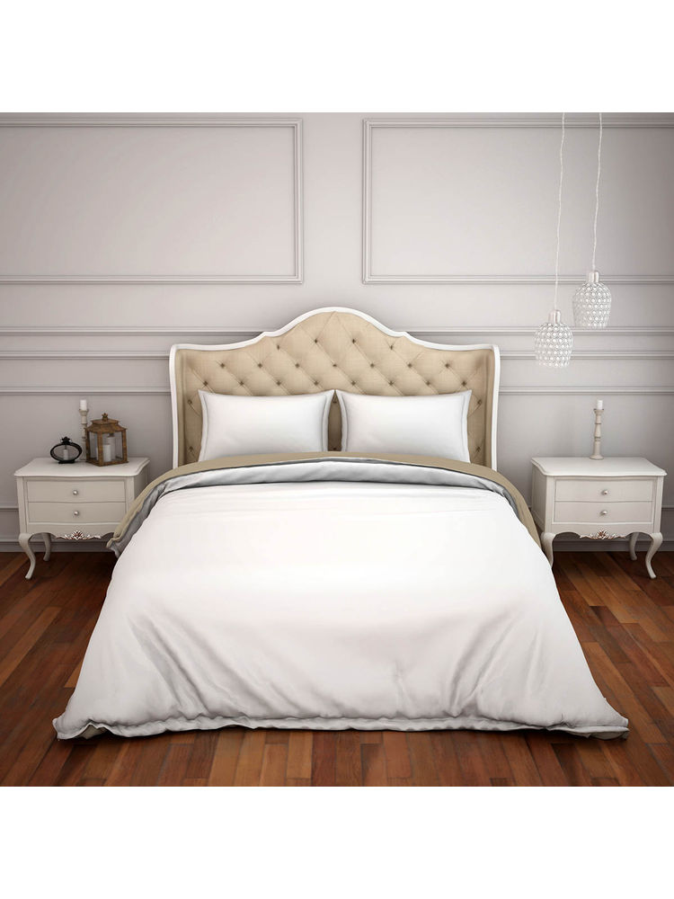 SPACES Hygro Cotton Shell White Double Quilt-image-4