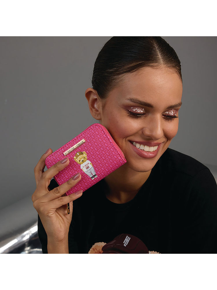 Hamster London Ted H Limited Collection Small Pink Wallet (S)-picture-27