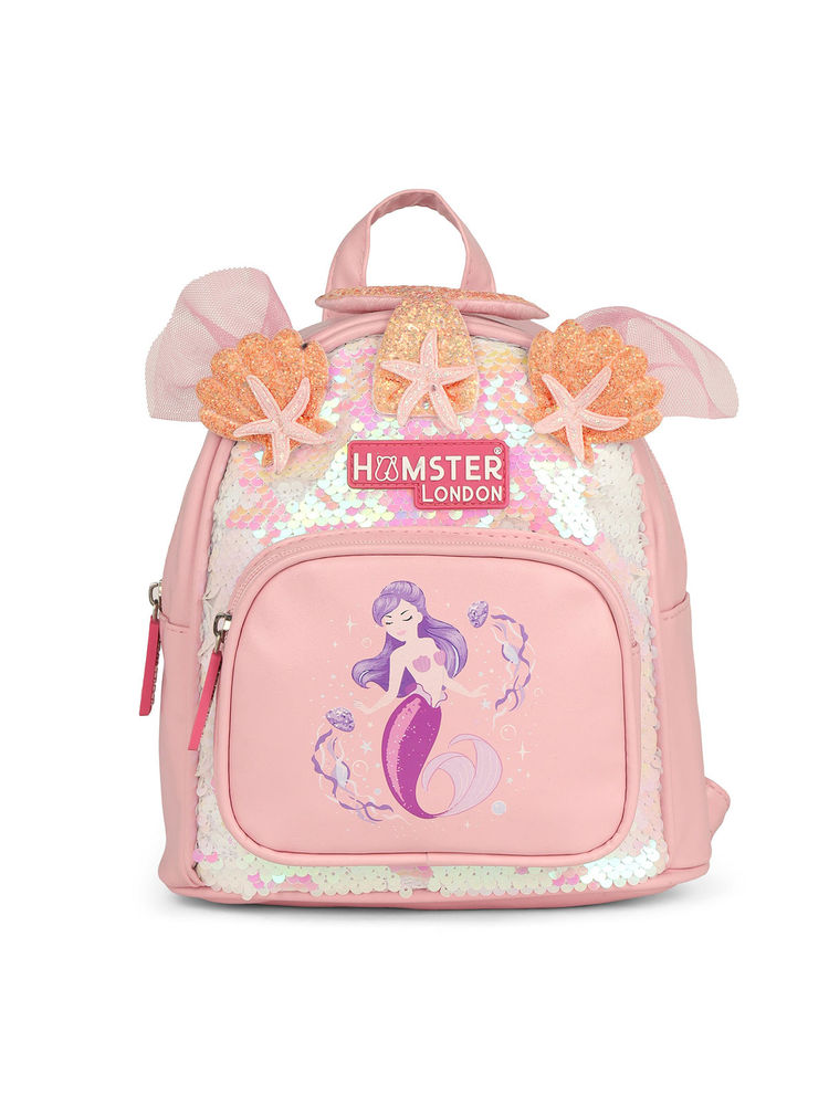 Hamster London Pink Mob Mermaid Backpack (M)-picture-28