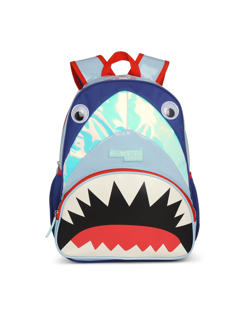 Hamster London Sparkle Party Shark Backpack (M)-picture-10