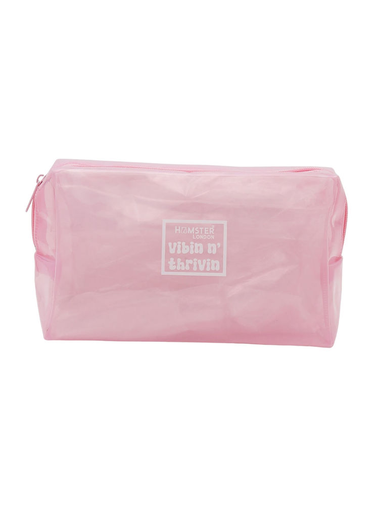 Hamster London Pink Hampton Rectangle Pouch (S)-image-13