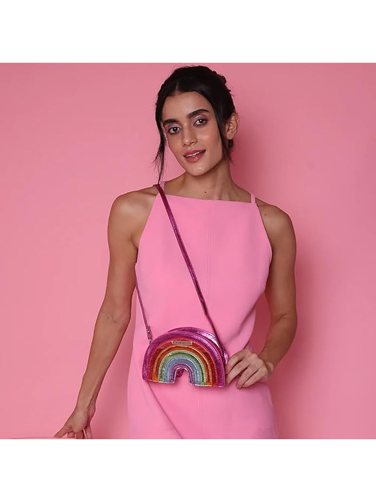 Hamster London Funk Rainbow Sling Bag (S)-image-17