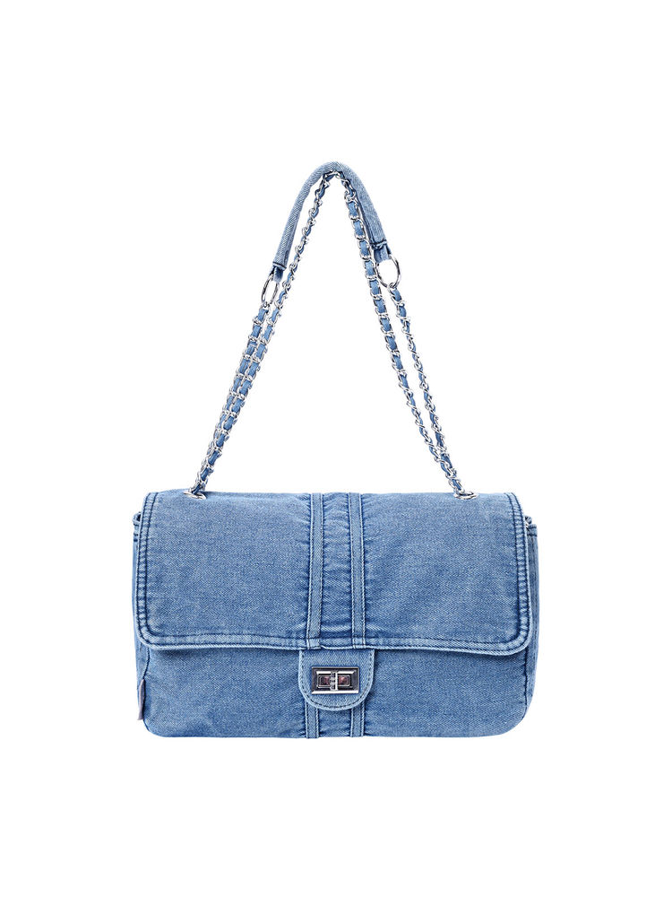 Lino Perros Blue Shoulder Bag-picture-17