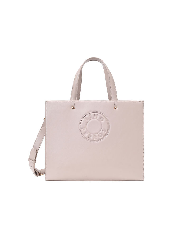 Lino Perros Beige The Trendy Office Handbag-image-12