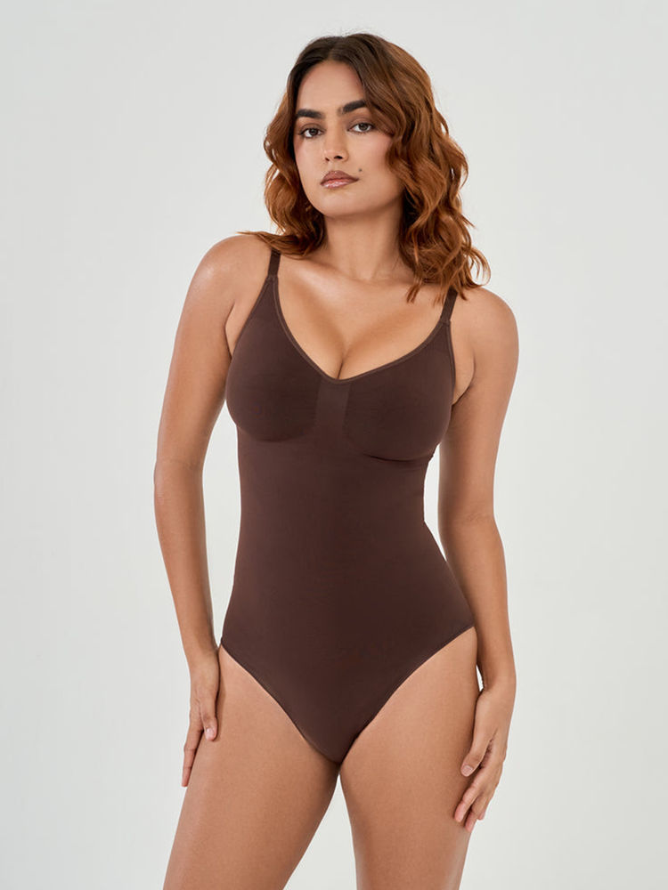INVOGUE Intense Snatched Bodyshaper - Brown-picture-35