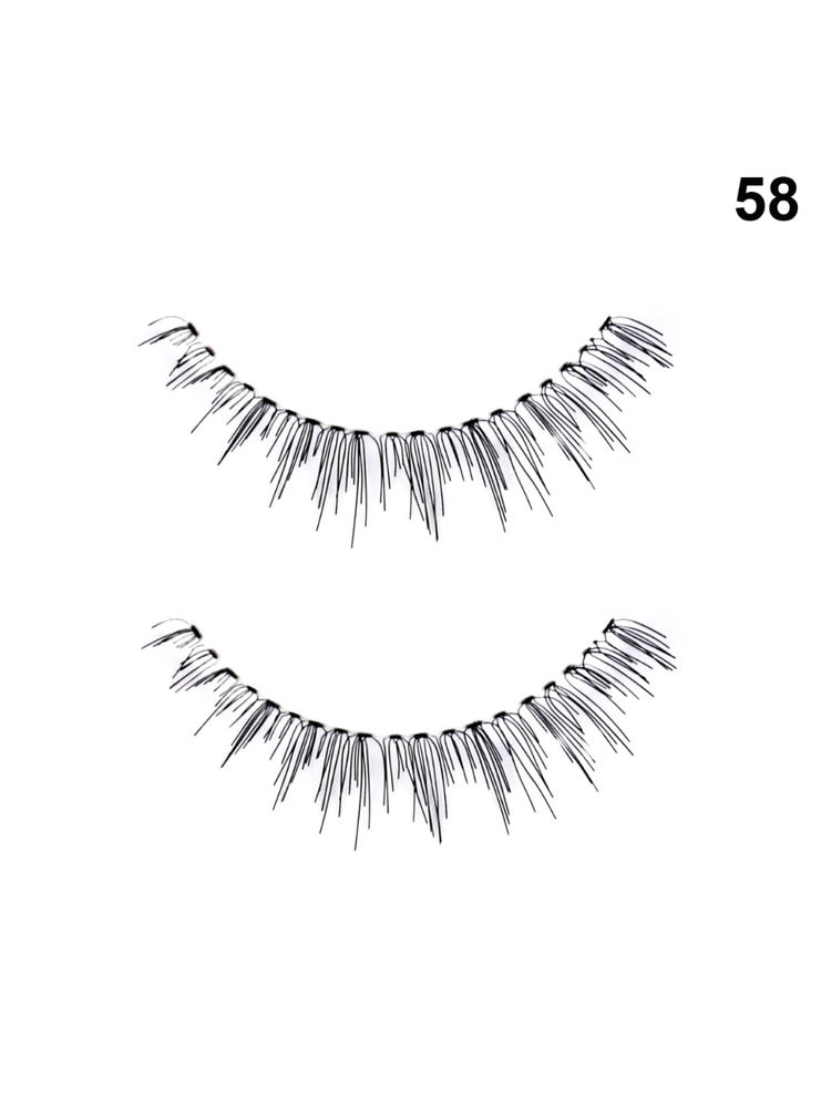 Beautiliss No.58 False Eyelash Eye Makeup Lash 3D Fake Long Natural Eyelashes