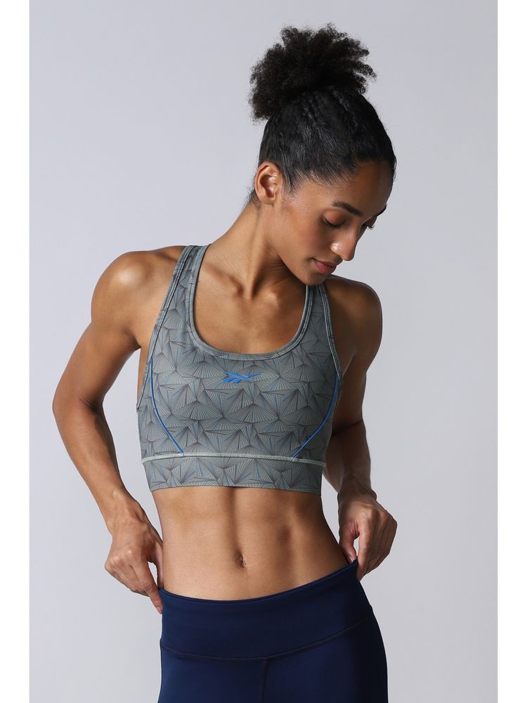 Reebok Women Grey Sports Bra-picture-25