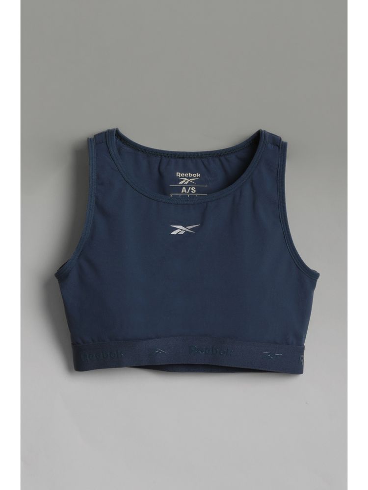Reebok Women Navy Blue Sports Bra-picture-21