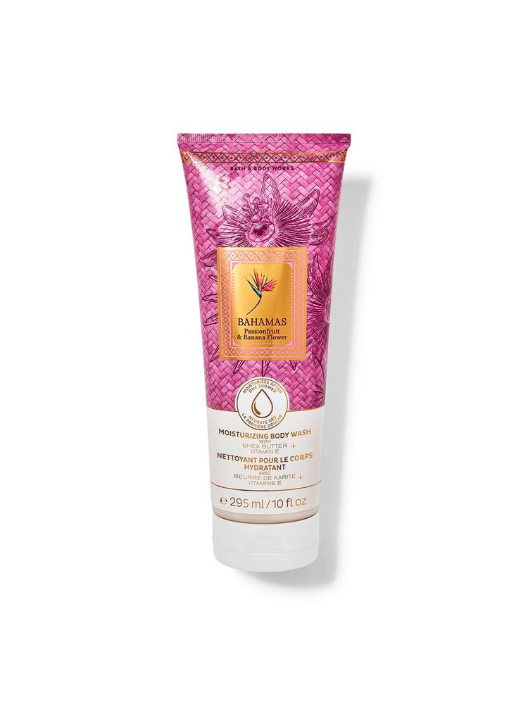 Bath & Body Works Bahamas Passionfruit & Banana Flower Moisturizing Body Wash-picture-21