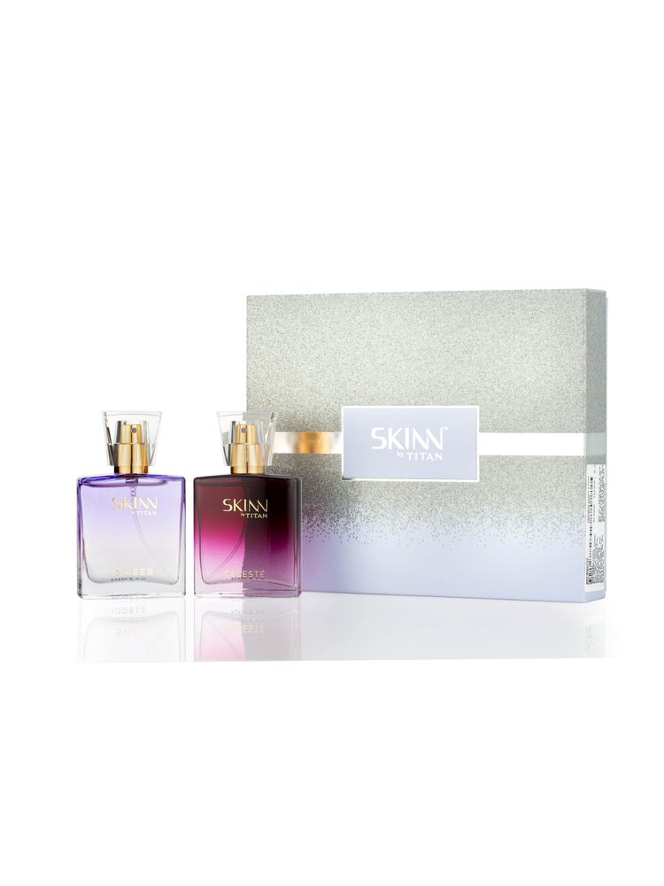 Skinn by Titan Celeste & Sheer EDP Miniature Gift Set - Rakhi Gift for Sister-picture-10