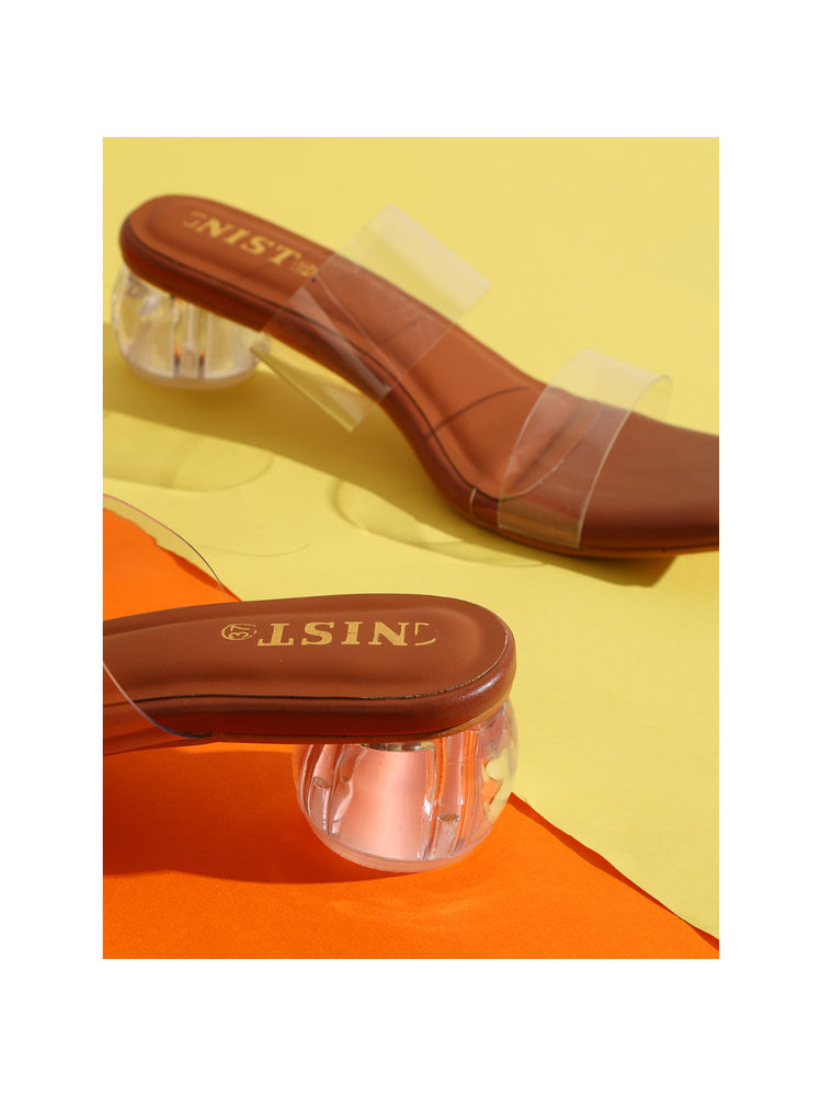 GNIST Tan Trendy transparent Block-picture-28