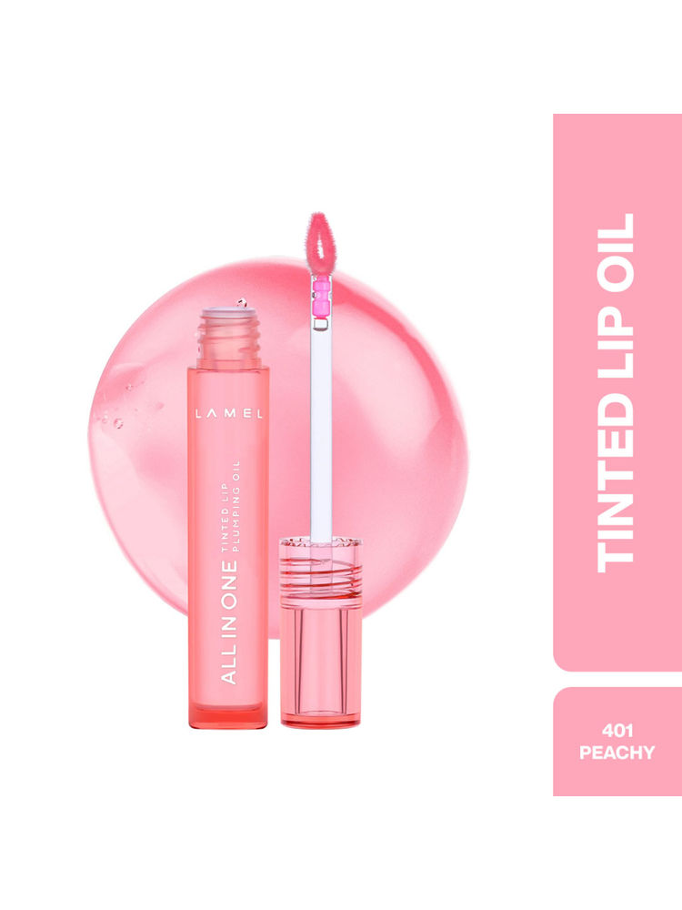 LAMEL All In One Lip Tinted Plumping Oil