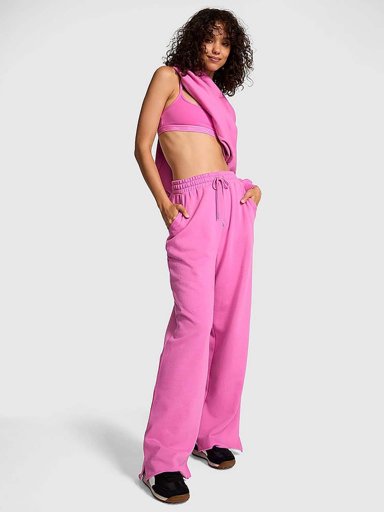 Victoria's Secret Pink Solid Regular Fit Sweatpant-image-18