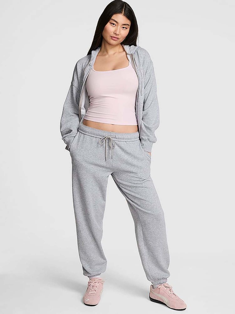 victoria's secret intimates Victoria's Secret Grey Solid Regular Fit Joggers-picture-18