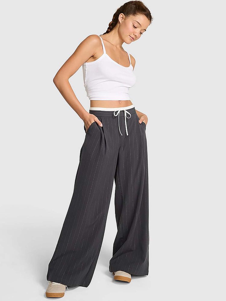 Victoria's Secret Multi-Color Stripes Regular Fit Sweatpant-image-42
