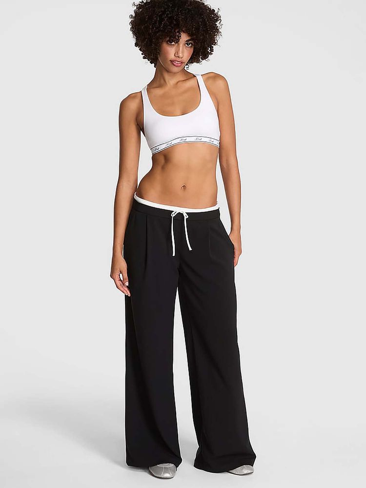 victoria's secret intimates Victoria's Secret Black Solid Regular Fit Sweatpant-picture-22