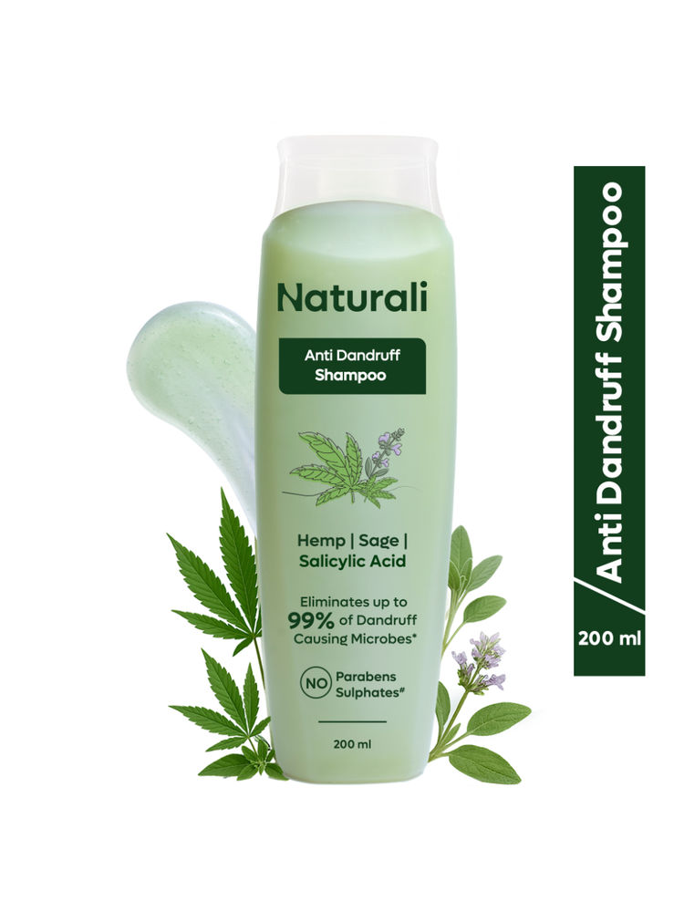 Naturali Anti-Dandruff Shampoo with Superfood Hemp Oil & Sage Extract-picture-18