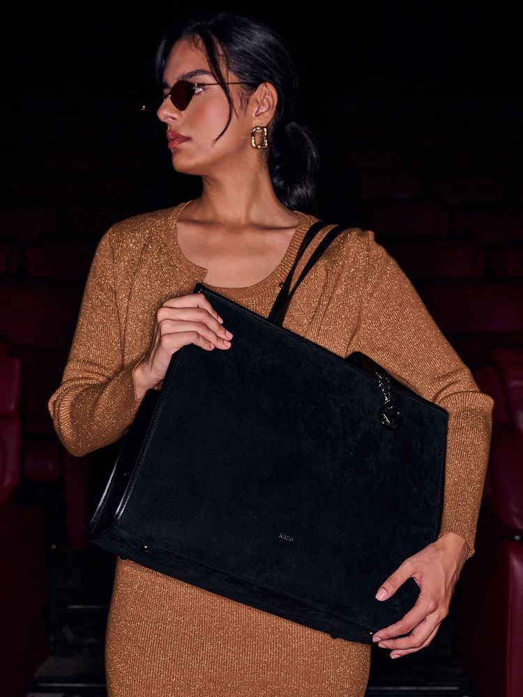 kazo fashion Kazo Stephen Black Tote Bag (L)-picture-34