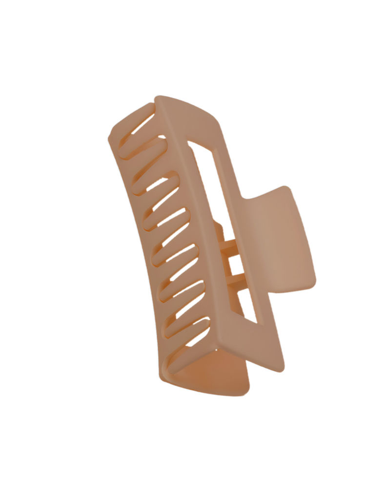 Matra Hair Claw Clip Large Rectangle Hair Clutcher Matte Hair Clip Clutch - Random Colour-picture-20