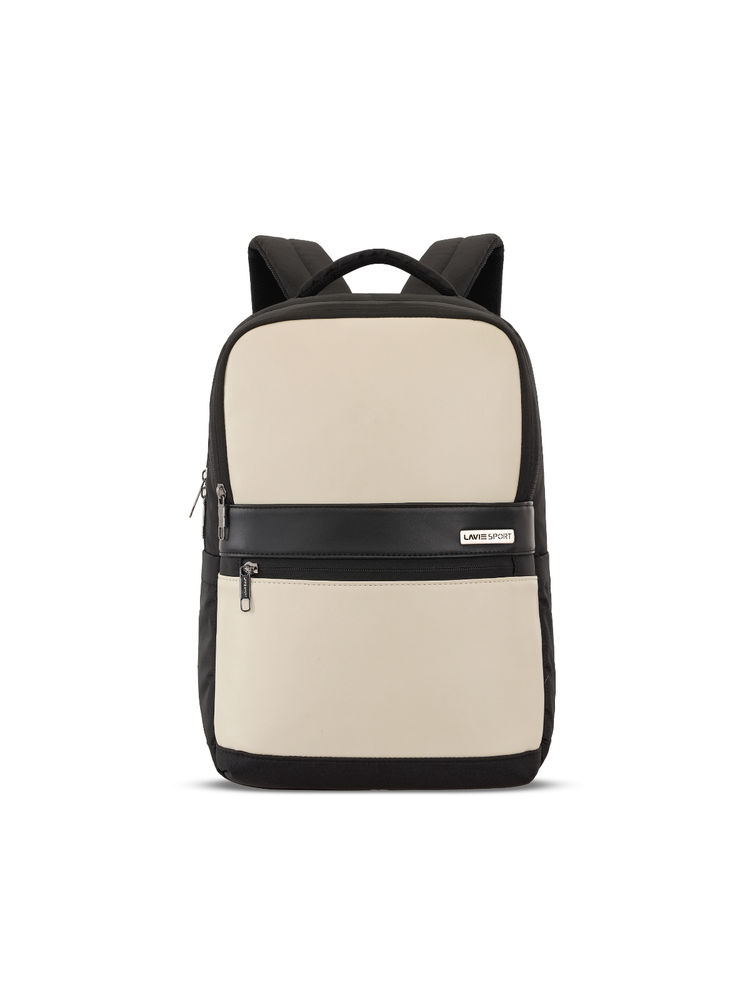 Lavie Sport Off White Armour 24L Laptop Backpack For Unisex (M)-image-33