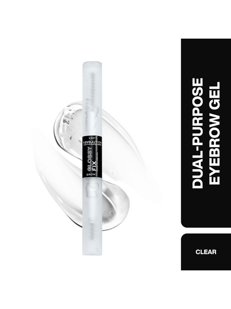 Makeup Revolution Relove Glossy Fix Clear Brow Gel Mascara-image-11