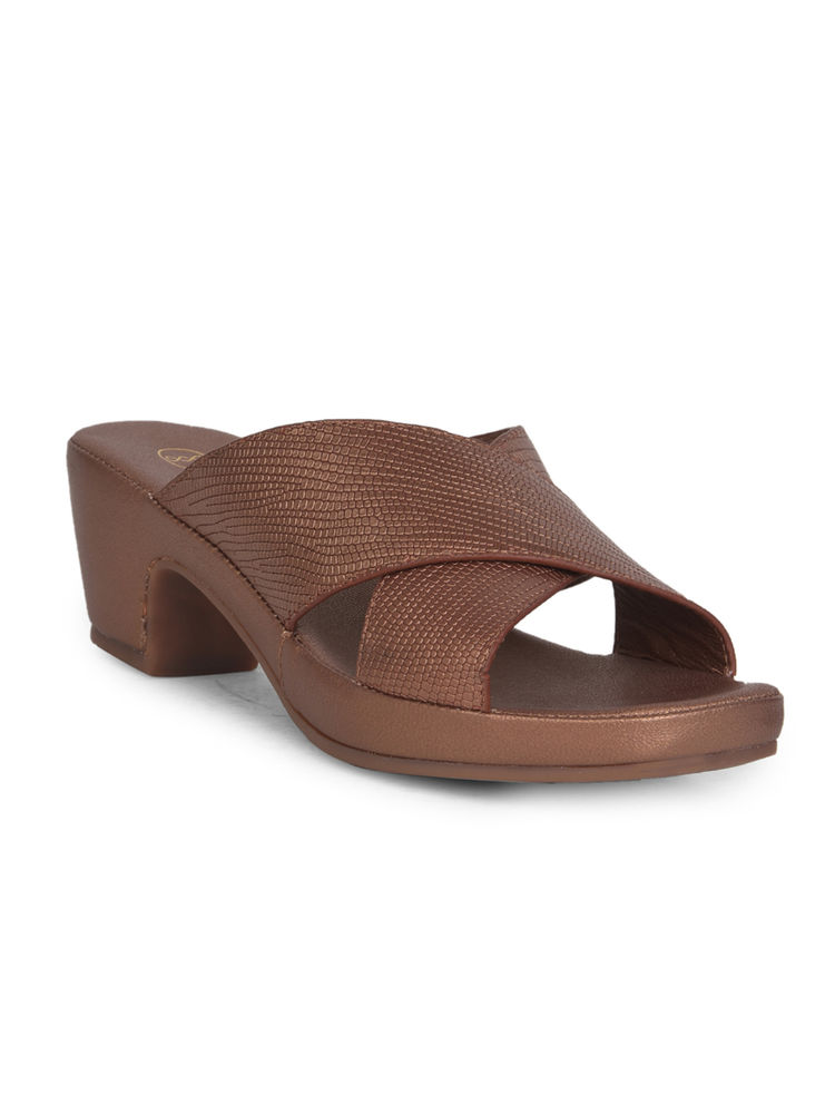 Hush Puppies Women's Block Heels -Brown-image-40