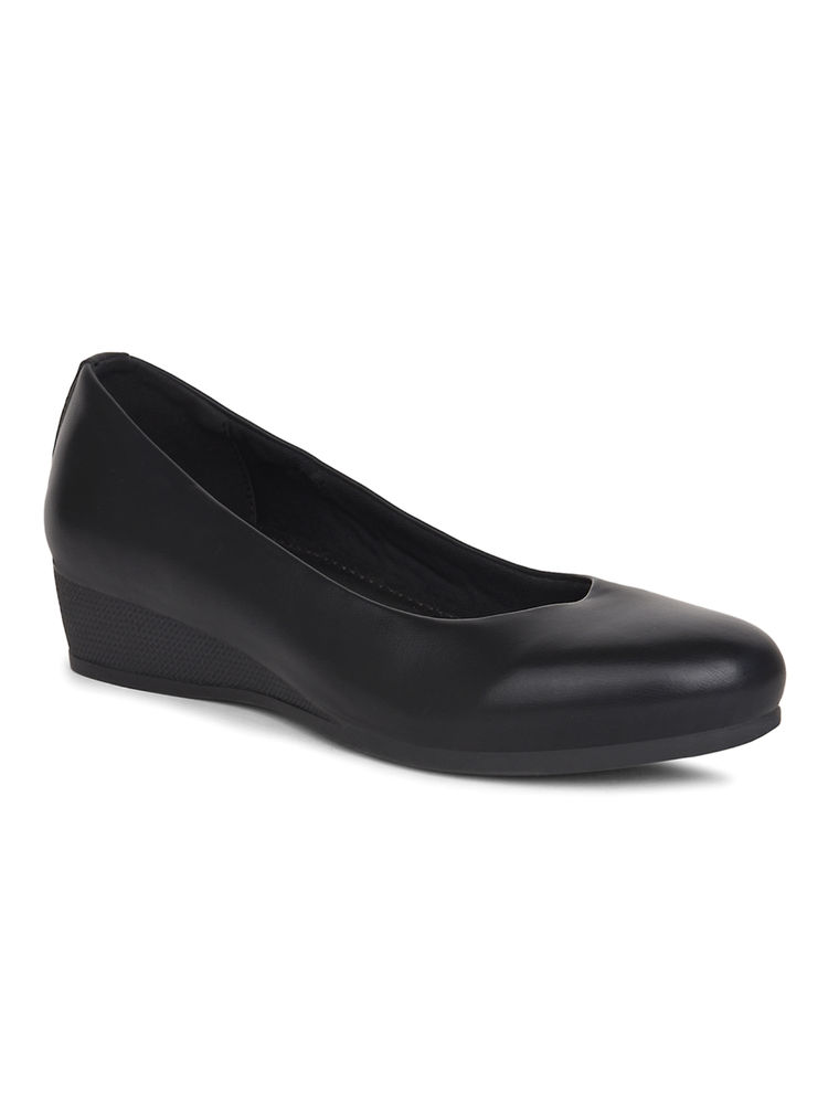 Bata Women's Black Pumps Heels-picture-30