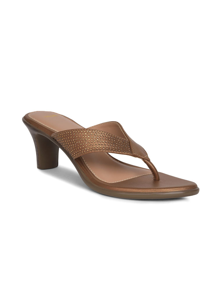 Bata Women's Block Heels-Brown-picture-28