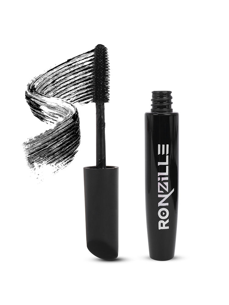Ronzille Natural Lash Waterproof And Smudgeproof Black Mascara-picture-16