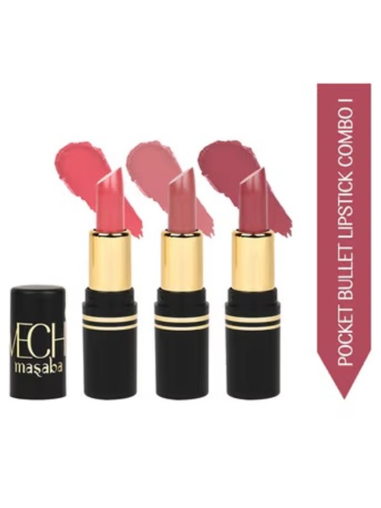 LoveChild Masaba Pocket Lipstick Combo Set (Pack of 3)