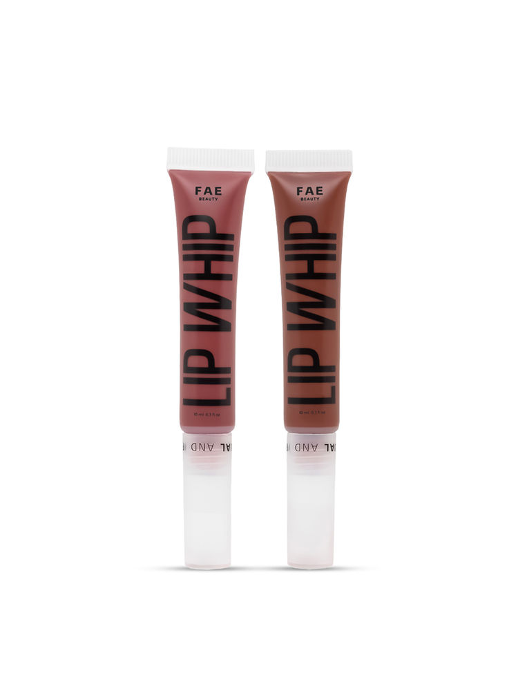 FAE Beauty Lip Whip 12H Matte Liquid Lipstick Cherry & Nut - Set of 2-image-17